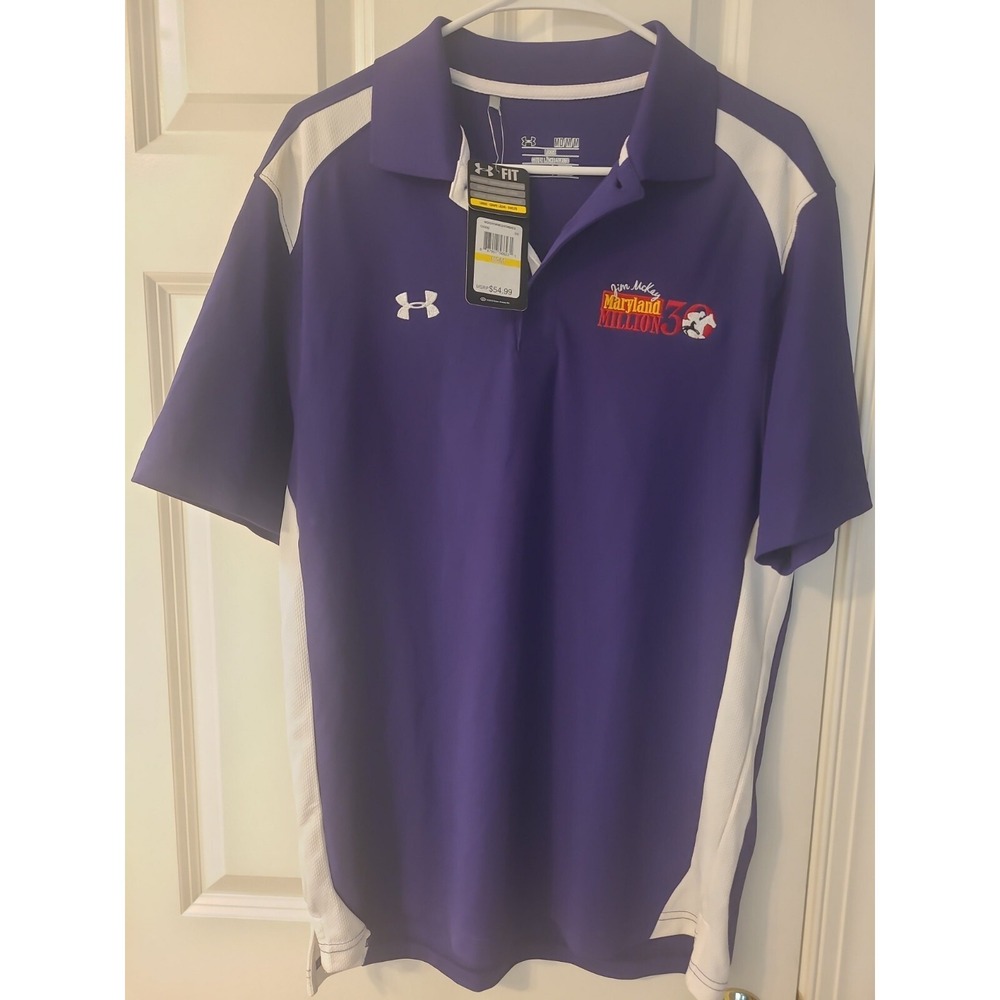 Under Armour Mens Maryland Million‎ Jim Mckay Size Medium Jersey Shirt